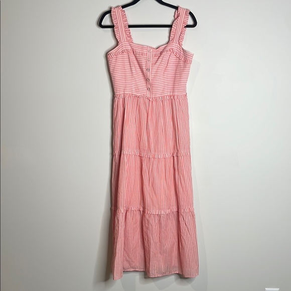 Gal Meets Glam | Courtney Rio Stripe Lawn Maxi Dress Size 6 - Picture 2 of 7